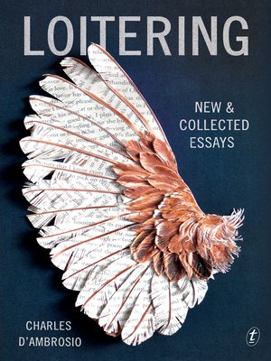 cover image of Loitering: New & Collected Essays